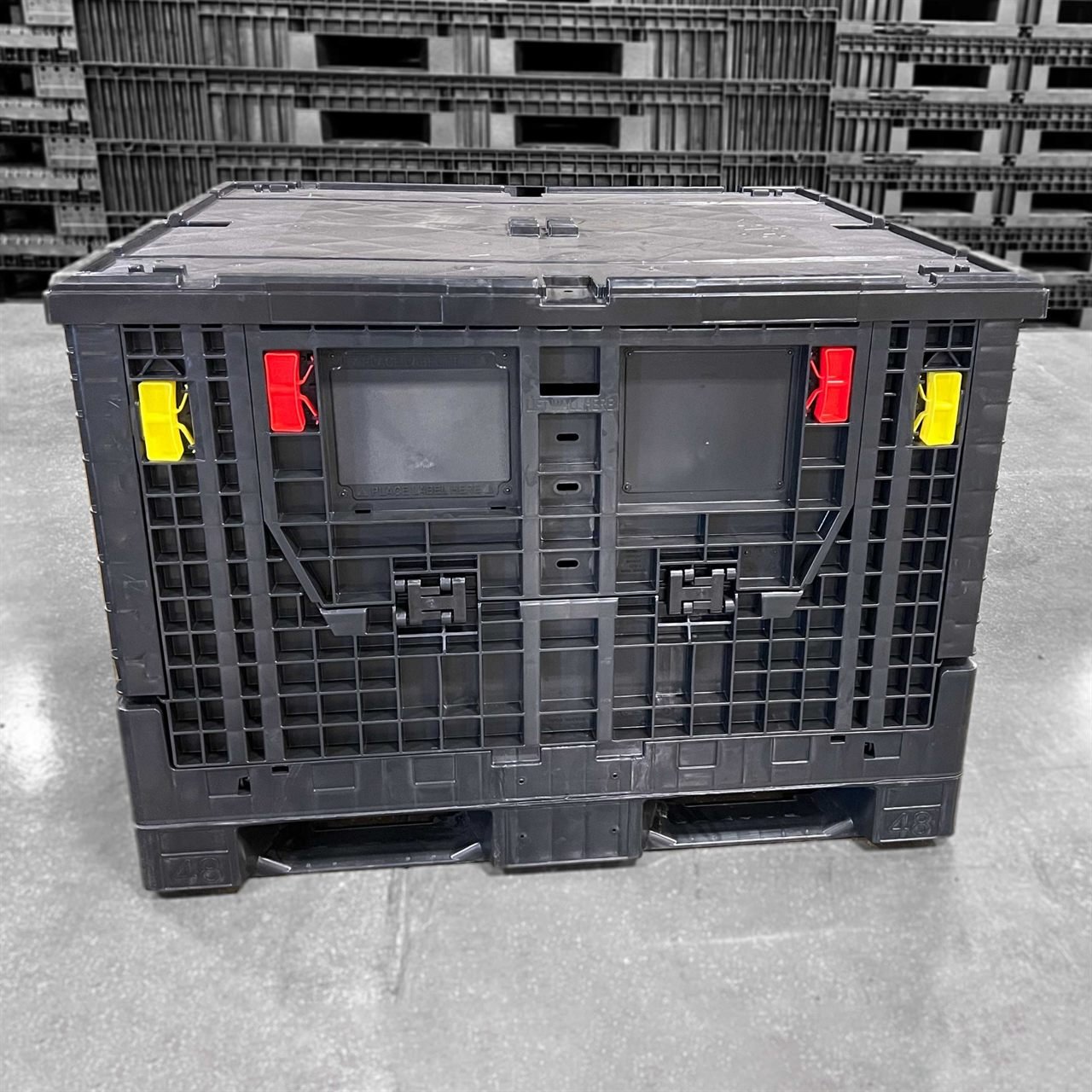 Representative 48 × 45 footprint bulk container