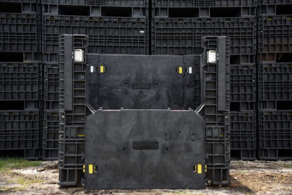 Collapsible Bulk Container – 56" x 48" x 34", Used
