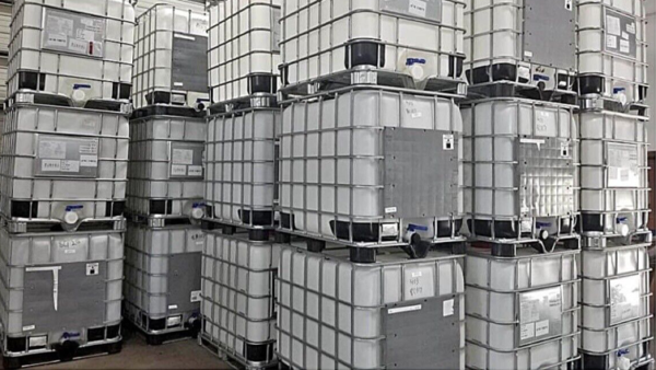 275-Gallon Rinsed Food-Grade IBC Tote